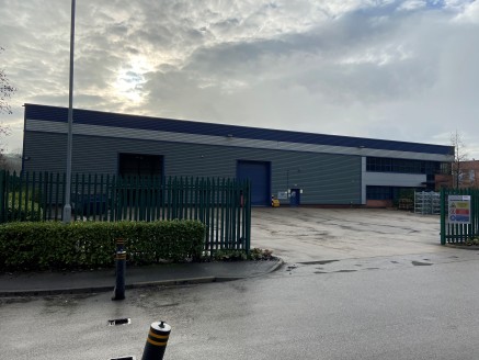 Unit 2 comprises a modern detached industrial unit of steel portal frame construction with a metal profile sheet roof incorporating translucent roof light panels, profile sheet cladding to the side elevations and a concrete floor. The property benefi...