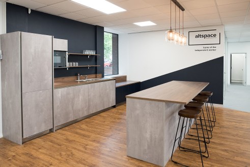 Spacious 1-20 person offices available in town centre close to local amenities and transport links

Work in privacy within a collaborative work space

Finished to a high standard our bright and airy offices are available with all of the services prov...