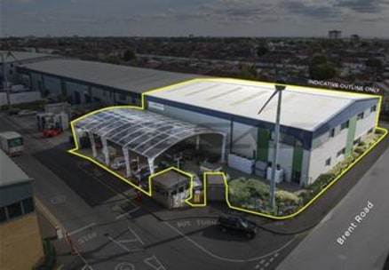 The premises comprise a modern warehouse/storage unit of steel portal frame construction with profile sheet metal clad elevations to a pitched roof. Clear open plan warehousing is arranged over the ground floor and ancillary office accommodation is a...