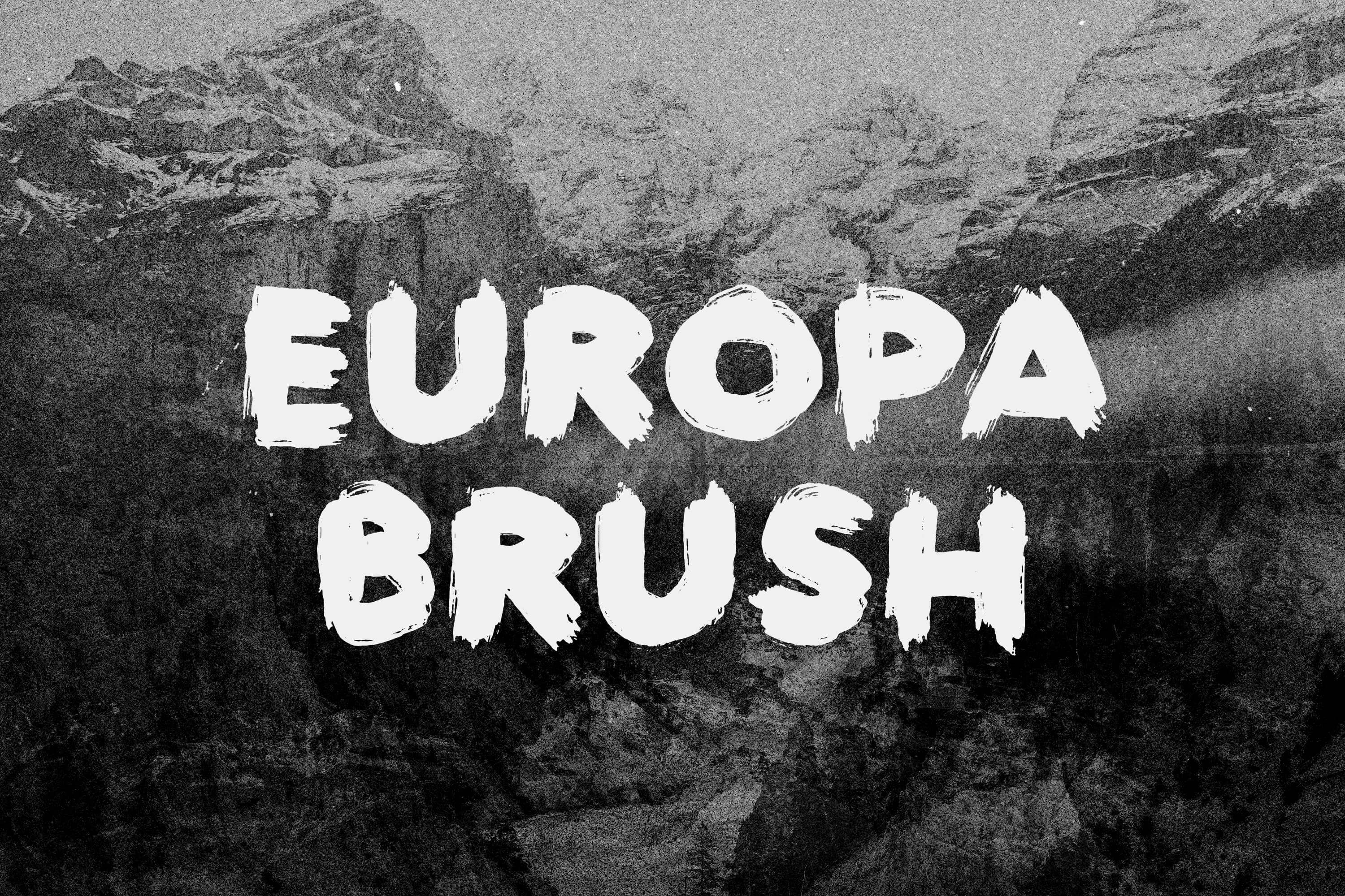 Type Services Europa Brush Script
