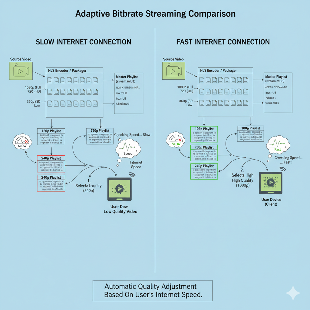 Adaptive Bitrate Switching