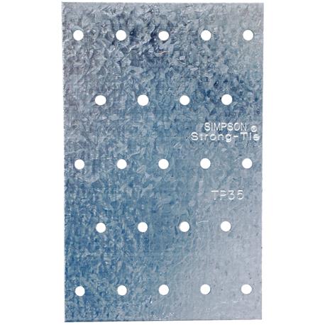 Simpson Strong-Tie 3-1/8 x 5 In. Steel Tie Plate