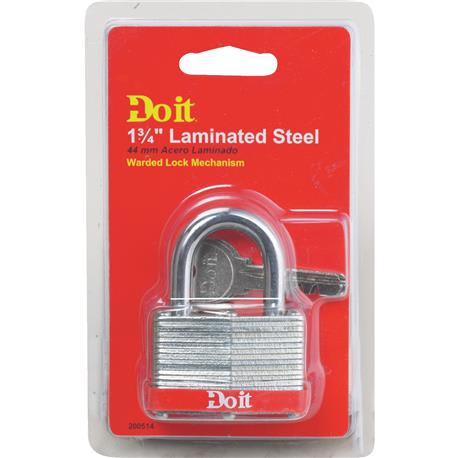 Do it Best 1-3/4 in. Warded Steel Padlock