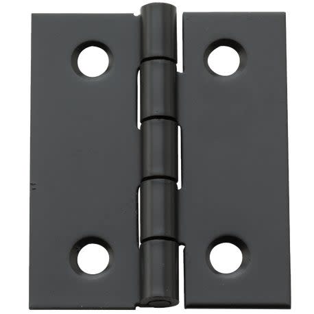 National 1-1/2 In. x 1-1/4 In. Oil Rubbed Bronze Broad Hinge, 2-Pack