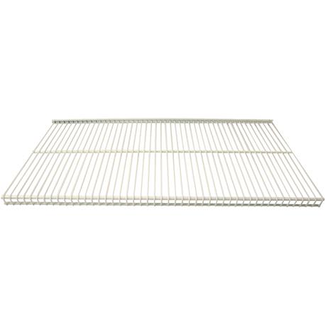 freedomRail White Profile Ventilated Closet Shelf, 12 in. x 6 ft.