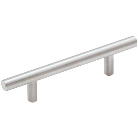 Amerock Brushed Stainless Steel Bar Pull, 76 mm.