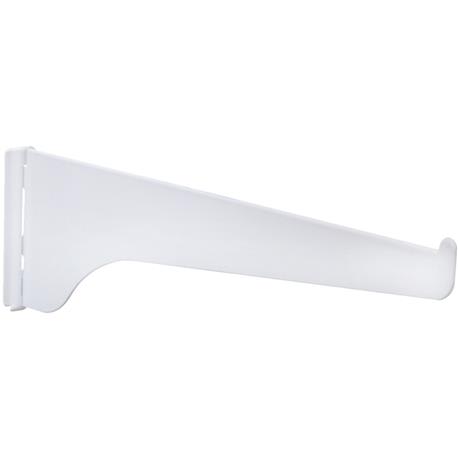 Knape & Vogt 180 Series 6 In. White Steel Regular-Duty Shelf Bracket