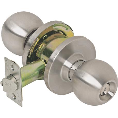 Tell Commercial Storeroom Ball Knob Lockset