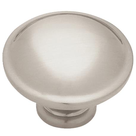 Laurey 1-1/4 In. Satin Chrome Round Knob