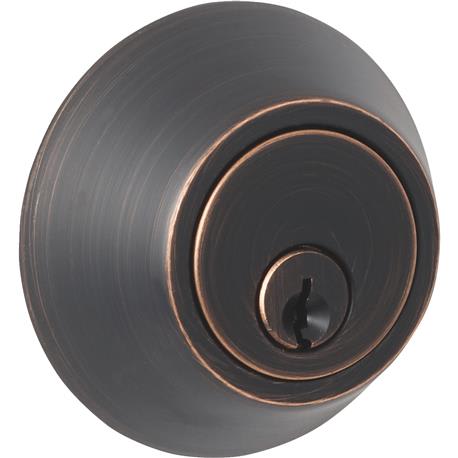 Steel Pro Oil Rubbed Bronze Single Cylinder Deadbolt