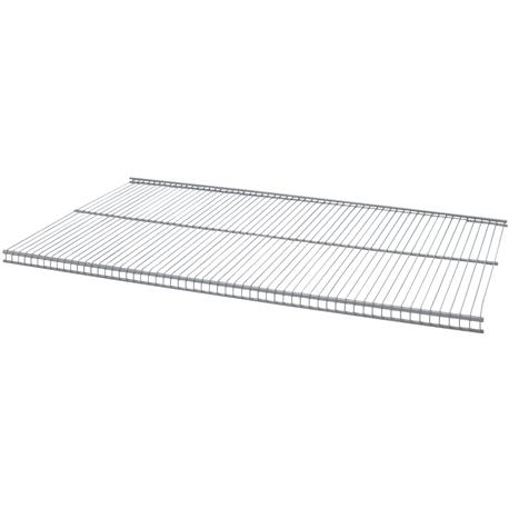 freedomRail Nickel Profile Ventilated Closet Shelf, 12 x 30 in.