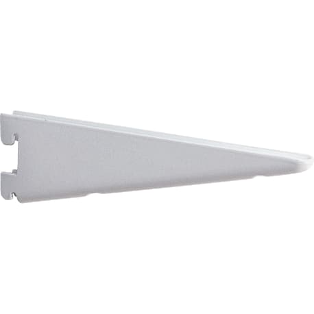 Knape & Vogt 182 Series 7 In. White Steel Heavy-Duty Shelf Bracket