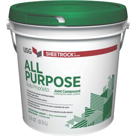 Sheetrock Pre-Mixed All-Purpose Drywall Joint Compound, 3.5 Quart