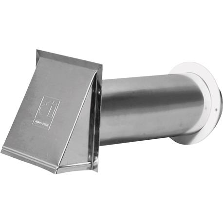 Dundas Jafine Aluminum Dryer Vent Hood, 4 In.