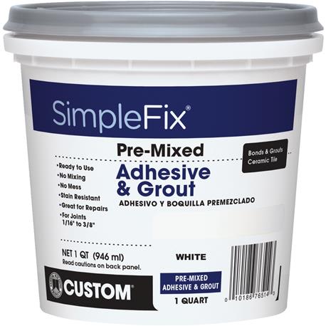 Custom Building Products Simplefix Adhesive & Grout