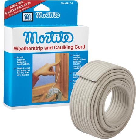 Mortite Gray 9-1/2 Oz Weatherstrip & Caulking Cord, 45 Ft.