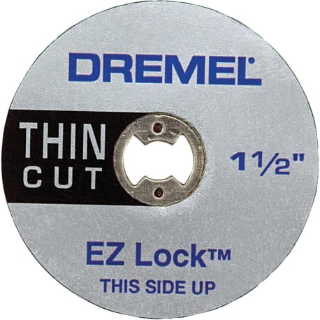 Dremel EZ Lock 1-1/2 in. Thin Cut Cutoff Wheel