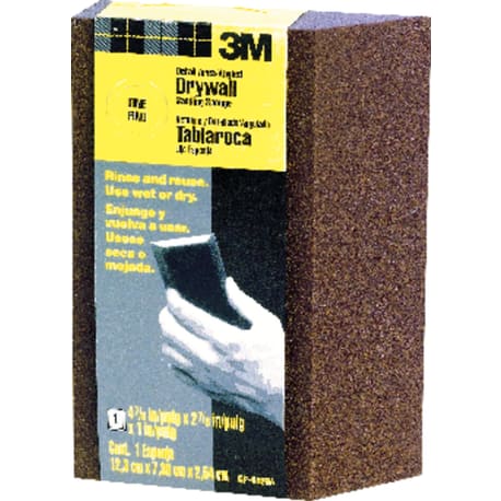 3M Angled Detail Area Drywall Fine Sanding Sponge