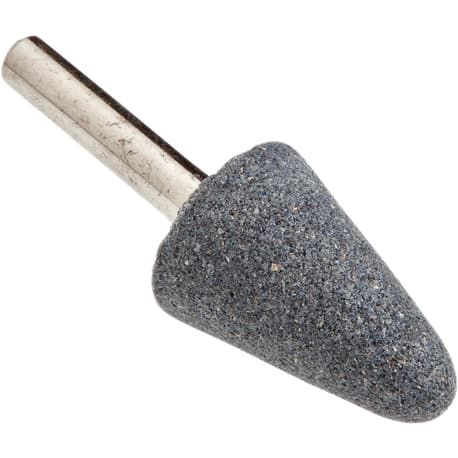 Forney 1-1/8 x 3/4 In. Pointed Grinding Stone