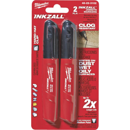 Milwaukee INKZALL™ Black Medium-Point Jobsite Marker