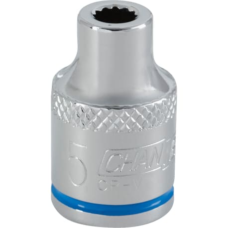 Channellock 3/8 in. Drive 5mm 12-Point Shallow Metric Socket