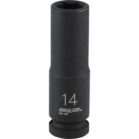 Channellock 1/2 in. Drive 14mm 6-Point Deep Metric Impact Socket