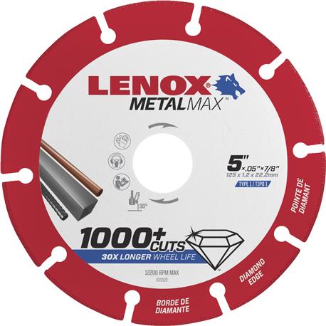 Lenox 5 In. MetalMax Diamond Blade