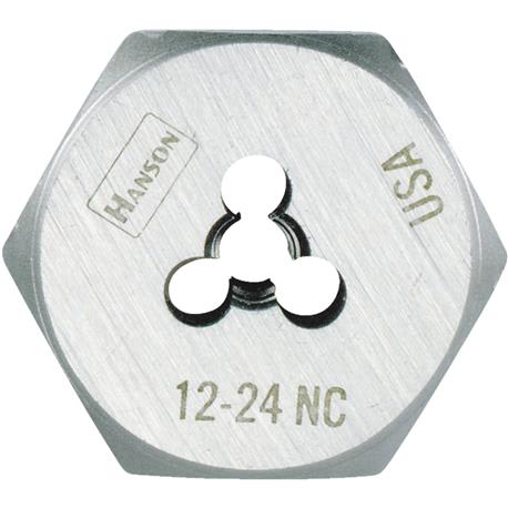 Irwin Hanson 12 in. 24 NC Machine Screw Hex Die