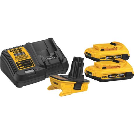 DEWALT 20V MAX Battery Adapter Combo Kit