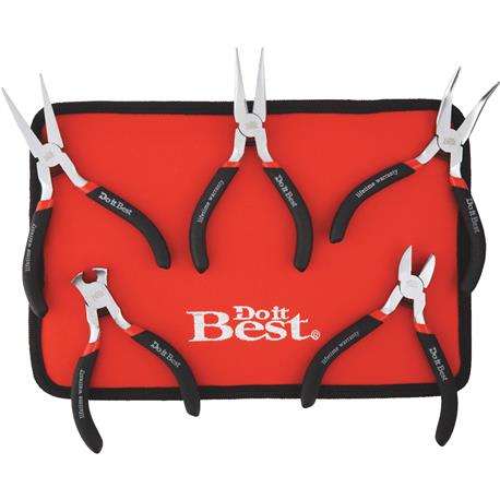 Do it Best 5-Piece Hobby Pliers Set