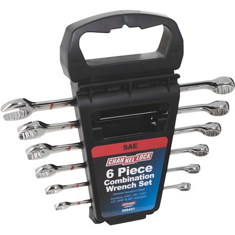 Channellock Combination Wrench Set, 6-Piece