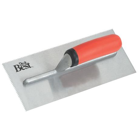 Do it Best 1/16 in. Square Notched Trowel