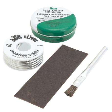 Do it Best Silver Lead-Free No 95 Solder Kit, 1/4 lb.