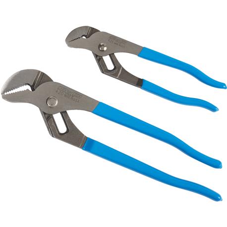 Channellock 6-1/2 & 9-1/2 in. Groove Joint Plier Set, 2-Piece