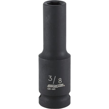 Channellock 1/2 in. Drive 3/8 in. 6-Point Deep Standard Impact Socket