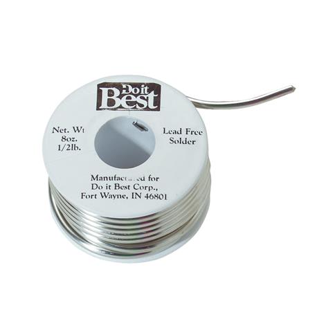 Do it Best Solid 95 Percent Tin, 5 Percent Antimony Lead-Free Solder, 1/2 lb.