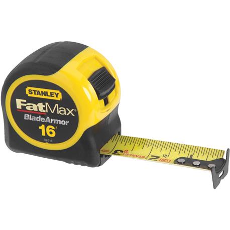 STANLEY FATMAX 16 ft. Classic Tape Measure with 11 ft. Standout