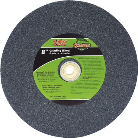 Gator Blade 8 In. Bench Grinding Wheel, 60 Grit