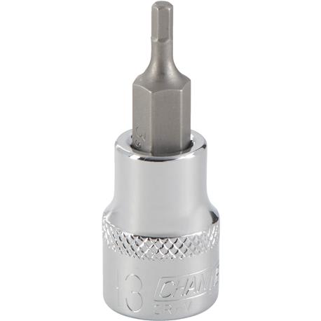 Channellock 3/8 in. Drive 3mm 6-Point Metric Hex Bit Socket