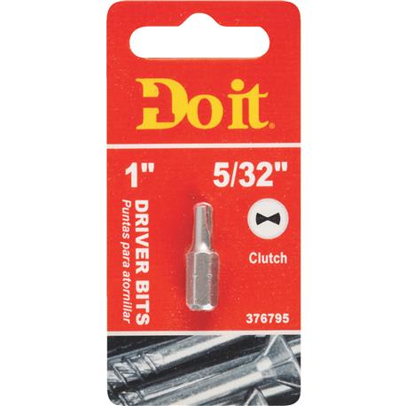 Do it Best 5/32 in. Clutch 1 in. Insert Screwdriver Bit