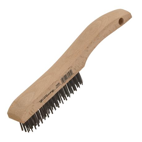 Forney 10-1/4 In. Shoe Handle Steel Wire Brush