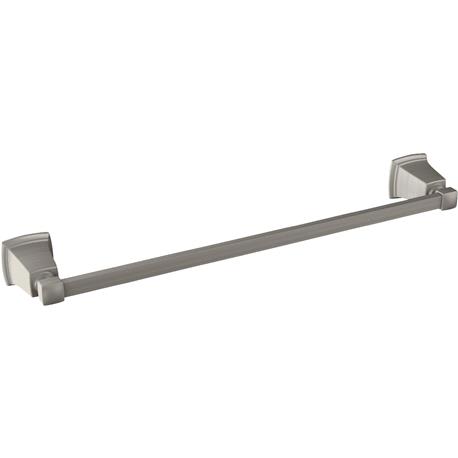 Moen Boardwalk Brushed Nickel Towel Bar, 18 in.