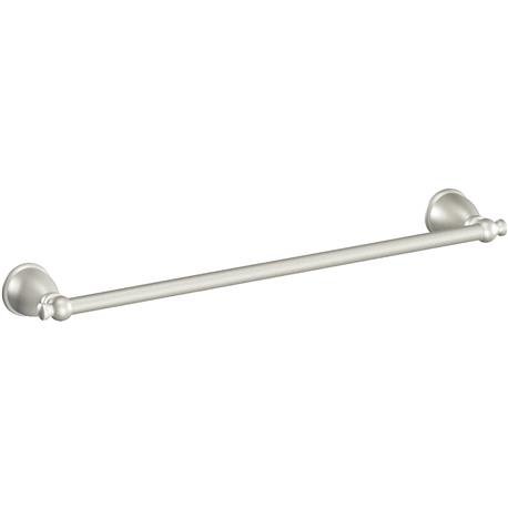 Moen Caldwell Brushed Nickel Towel Bar, 24 in.