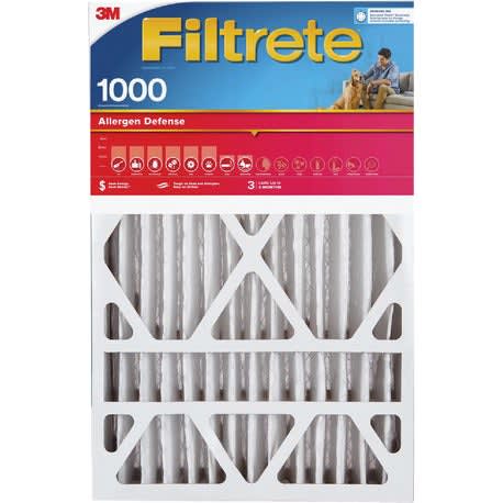 Filtretre Allergen Defense 1000/1085 MPR Furnace Filter, 16" x 25" x 1" 2-Pack