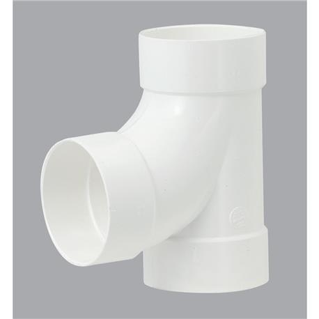 IPEX Canplas 6 In. Sanitary Tee PVC Sewer and Drain Tee