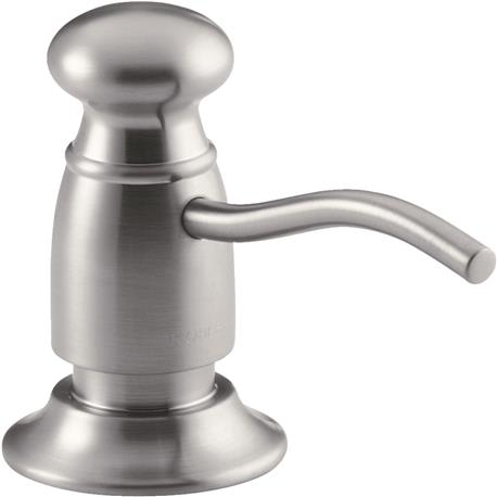 Kohler Soap or Lotion Dispenser, Stainless Steel