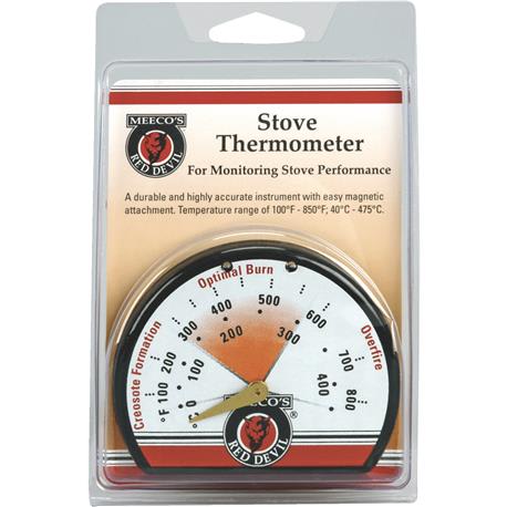 Meeco's Red Devil Porcelain Stove Thermometer