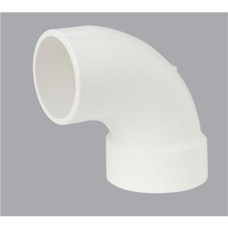 Charlotte Pipe 3 In. Schedule 40 90 Deg. PVC DWV Street Elbow