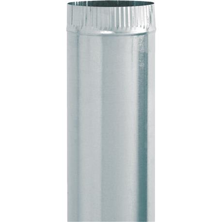 Imperial 30 Ga. Galvanized Furnace Pipe, 5 In. x 24 In.