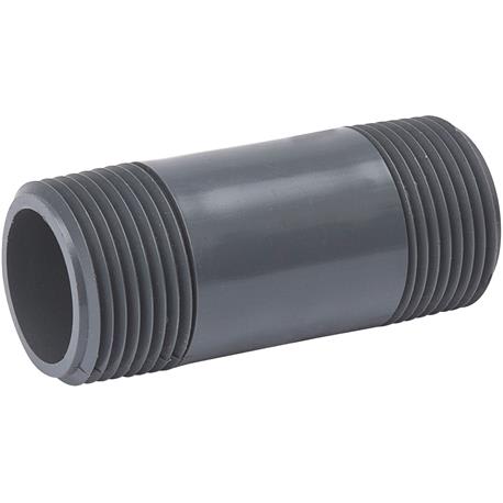 B&K Schedule 80 PVC Nipple, 3/4 In. x 8 In.